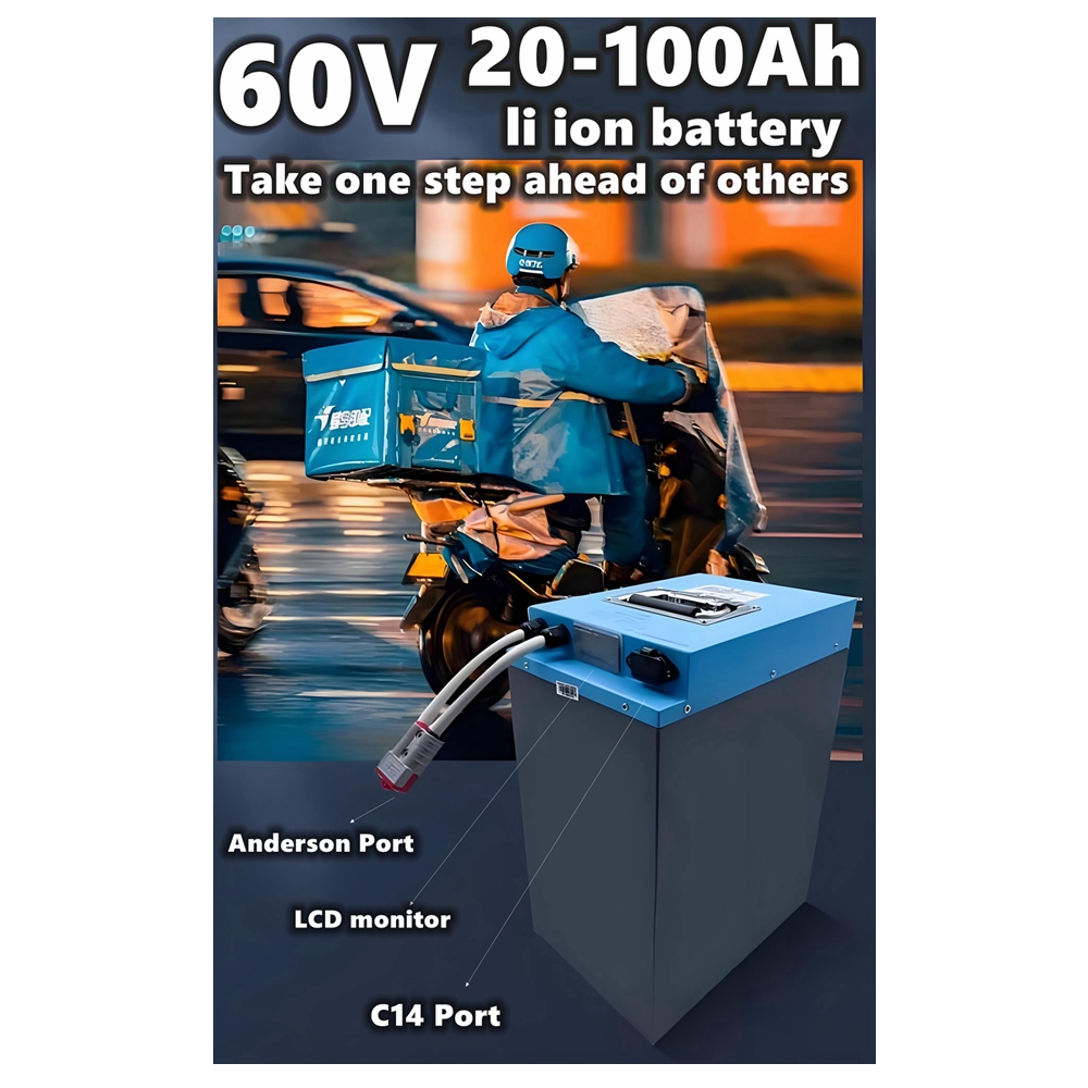 60V 50Ah Electric Scooter Battery - HS 60V Scooter li ion battery