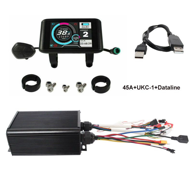 72V 100A Sabvoton Controller - Sabvoton MQCON SVMC7245 UKC1 Display 48V