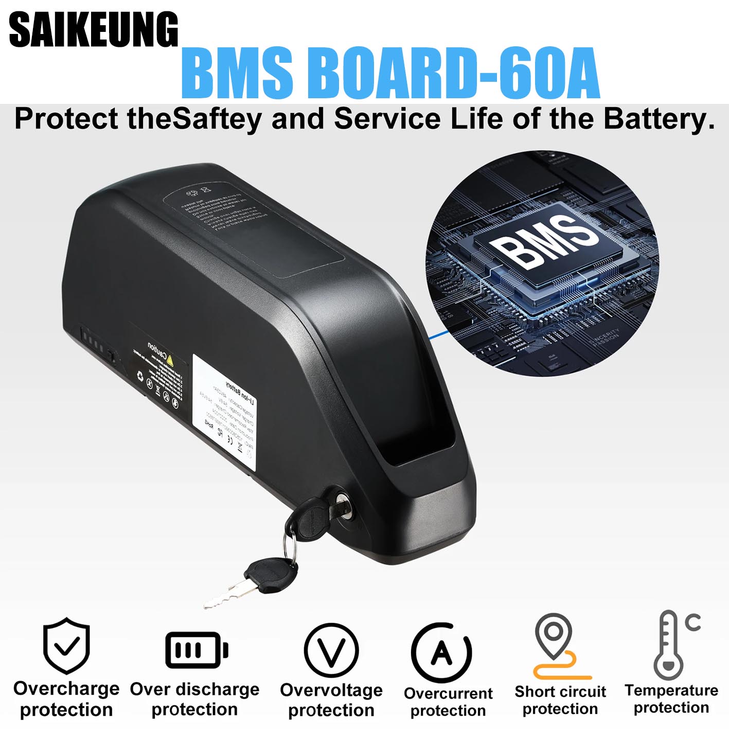 72V 40Ah Lifepo4 Battery Pack - 52V 45AH EBike Battery 21700 60V