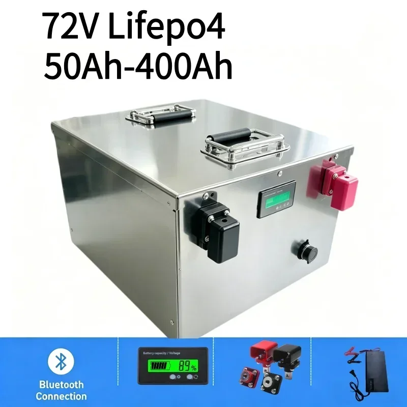 72V 40Ah Lifepo4 Battery Pack - 72V LiFePO4 Battery 50Ah-400Ah High Capacity