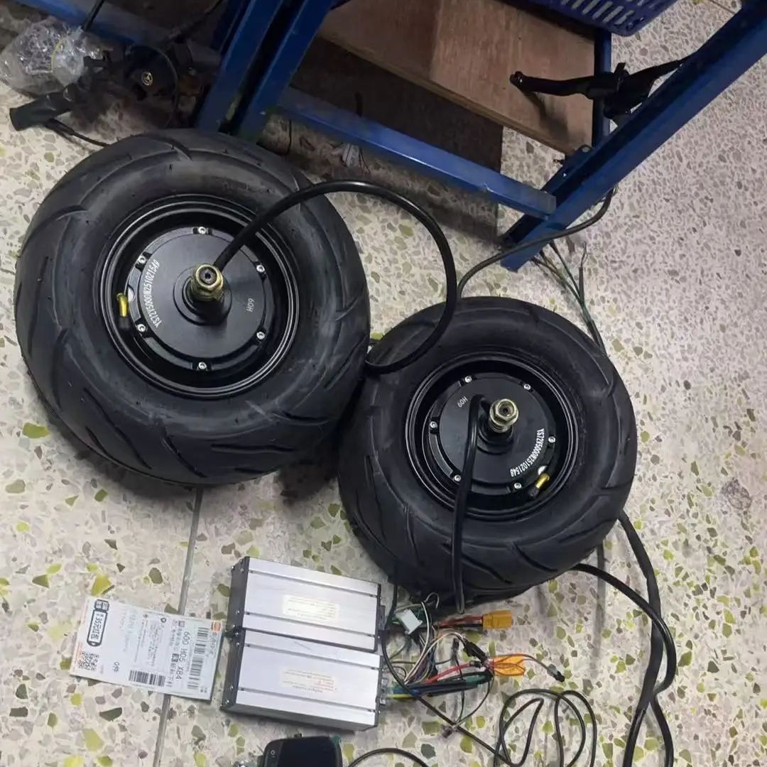 13 Inch 72V 5000W Brushless Motor - 4000W 5000W 6000W 60-Magnet High-Power 72V