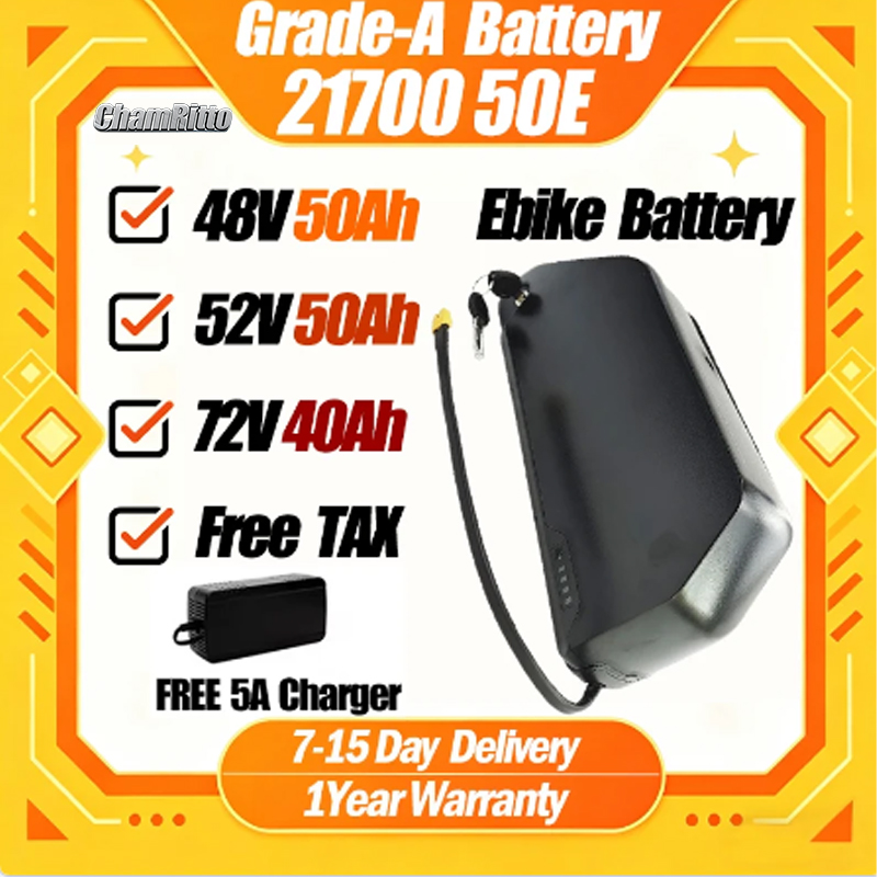 Polly Electric bicycle bike ba - 72V 50Ah 21700 Lithium Battery 评论和价格