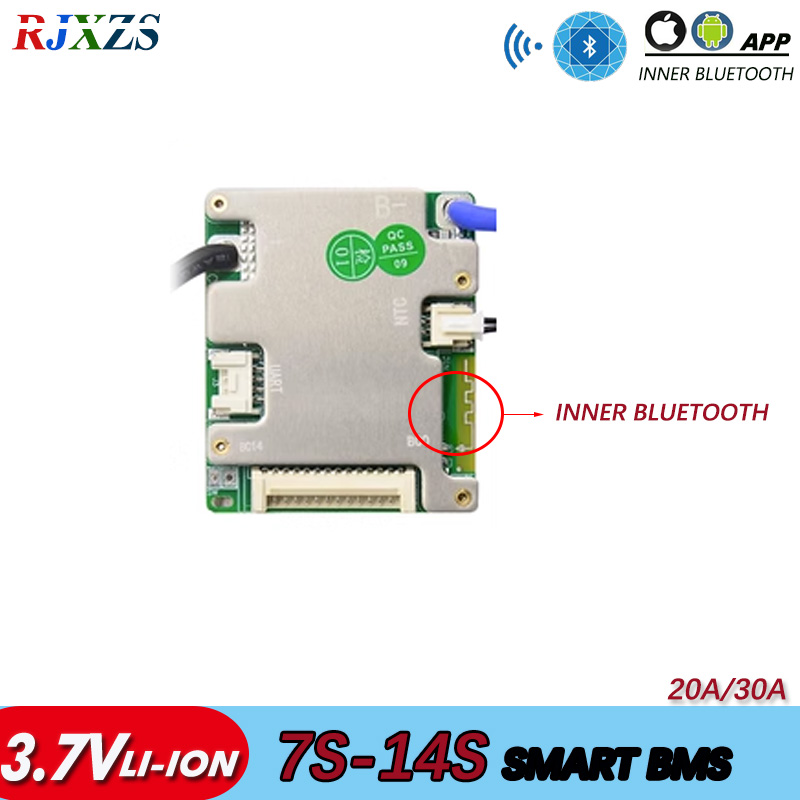 BMS 7S to 14S  30A/40A/50A  NM - 84V 50A Smart Bms Bluetooth 评论和价格
