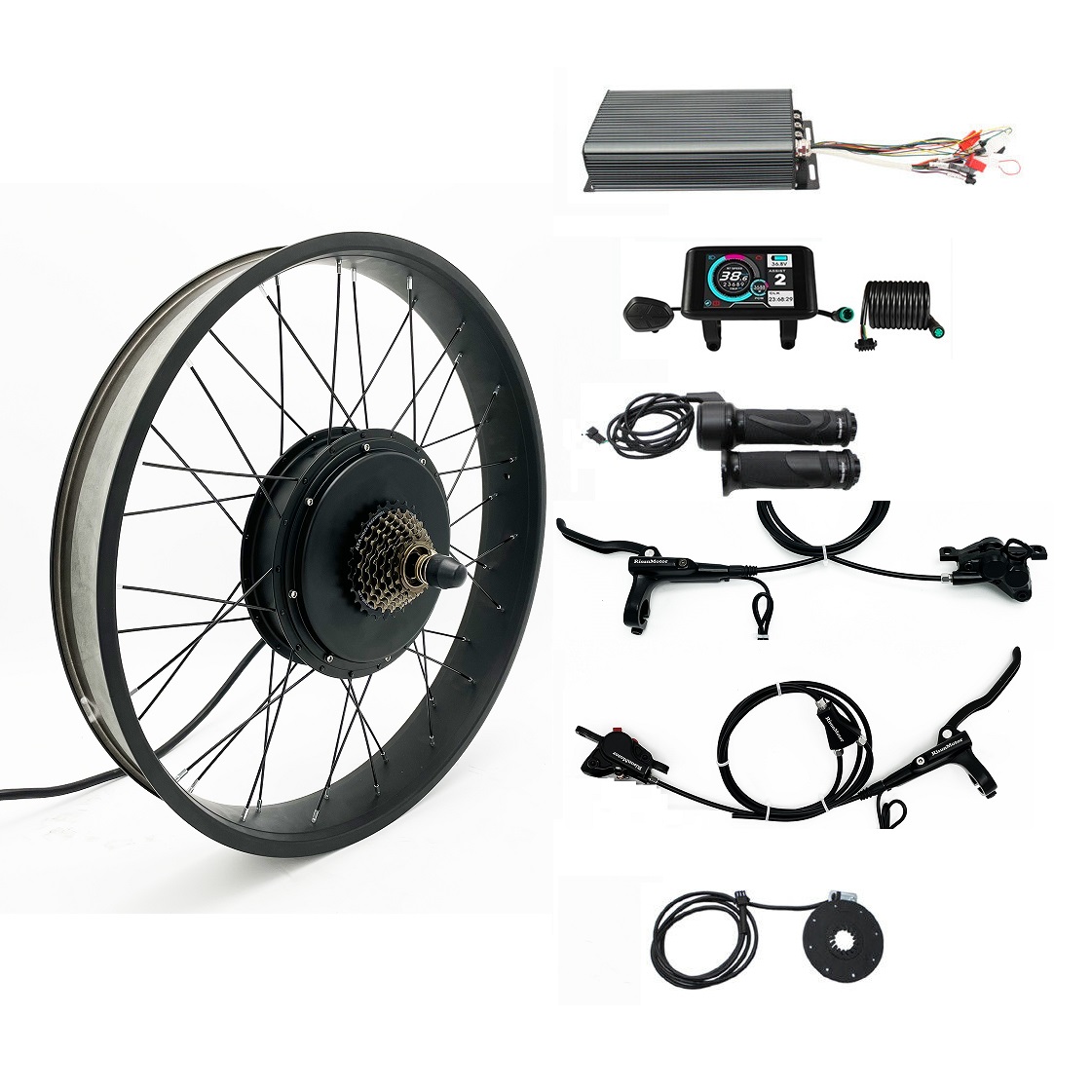 48V-72V 100A 5000W eBike Fat W - 72V 100A Sabvoton Controller 评论和价格