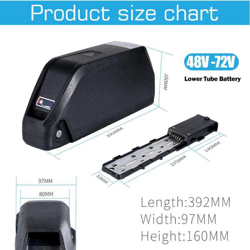 48v 52v 25ah 30ah 40ah 50ah 60 - 72V 50Ah 21700 Lithium Battery 评论和价格