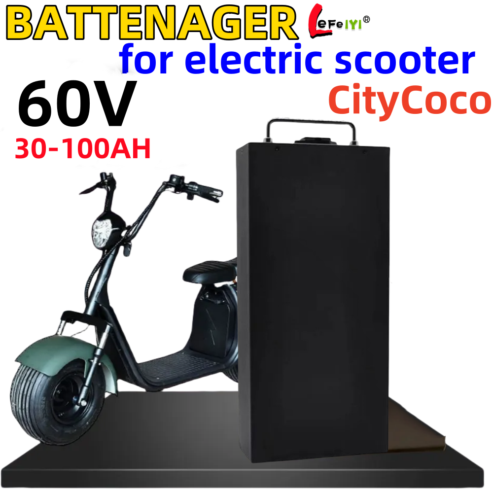 Harley Citycoco 60v 100Ah Elec - 60V 50Ah Electric Scooter Battery 评论和价格