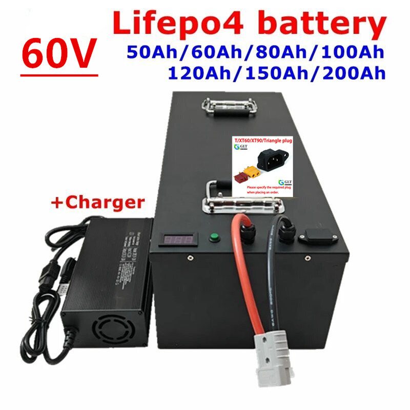 60V 50Ah 100Ah LiFePO4 Battery - 60V 50Ah Electric Scooter Battery 评论和价格