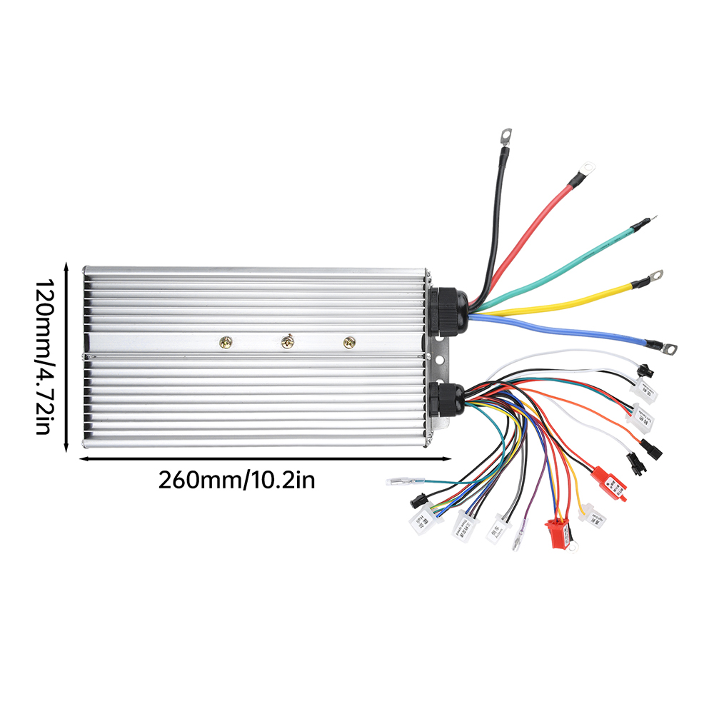 48V 60V 72V 84V 5000W Brushles - 72V 100A Sabvoton Controller 评论和价格