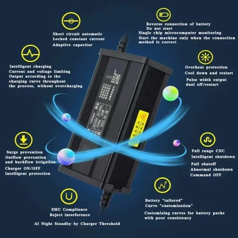 72V 20S 84V Smart Lifepo4 Batt - 84V 20A Smart Charger 评论和价格