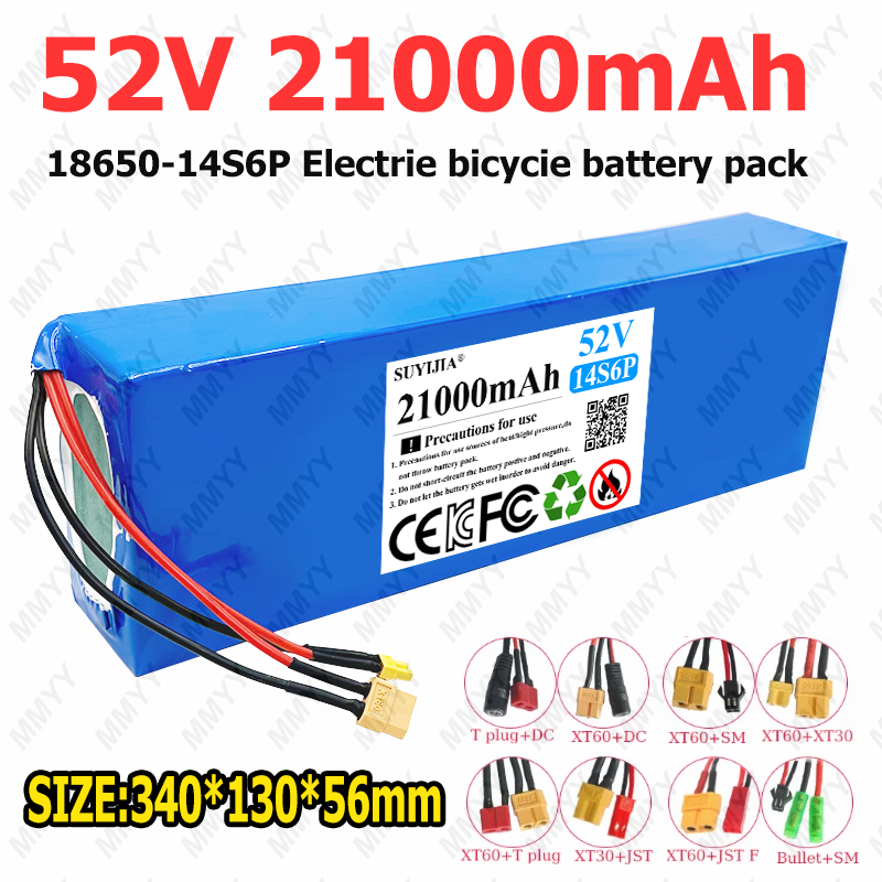 52V 21Ah 14S6P Lithium Battery - 60V 50Ah Electric Scooter Battery 评论和价格