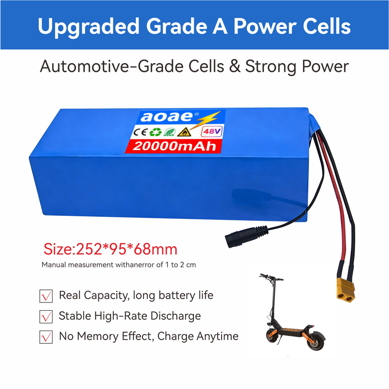 48V Electric Scooter Battery 1 - 60V 50Ah Electric Scooter Battery 评论和价格