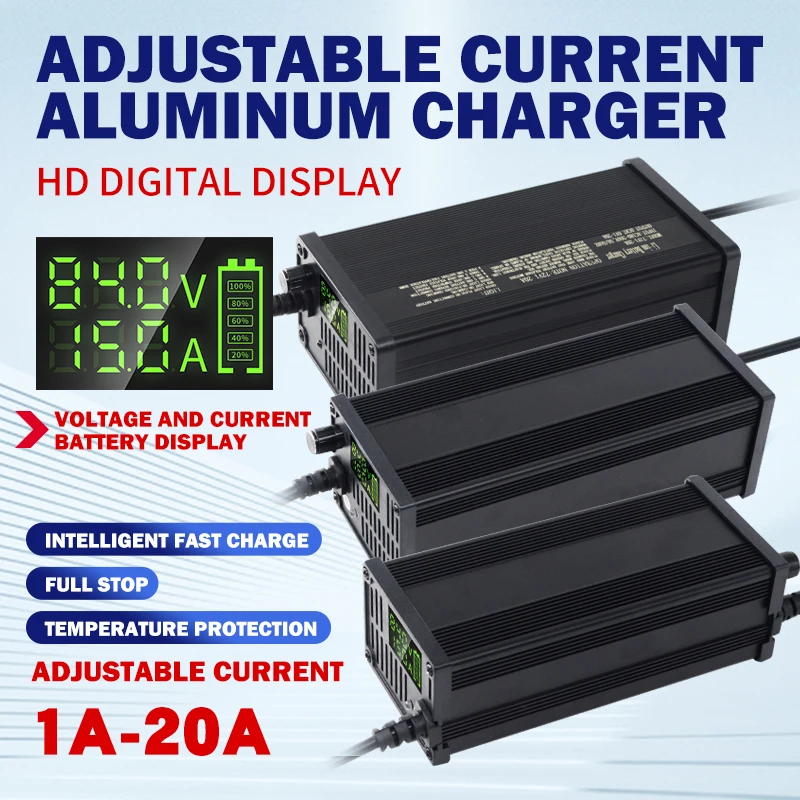 72V Adjustable Lithium Battery - 72V 15A Fast Charger 评论和价格